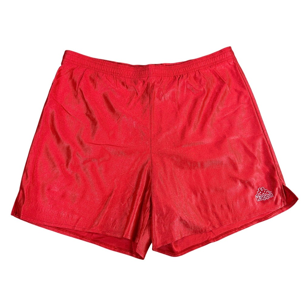 Vintage Kappa Athletic Shorts Red GAIA Retro Sportswear Men's Large